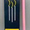 10″ Pink chime candle 6 pack