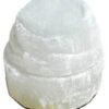 2 1/2″ Selenite Iceberg tealight holder