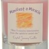 Manifest a Miracle soy votive candle