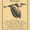 Heron Prayer poster