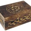 Celtic Circle Pentagram Box