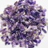 1 lb Amethyst tumbled chips 5-16mm