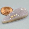 2″ Amethyst Tear druse cabochon