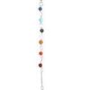 Selenite 7 Chakra pendulum