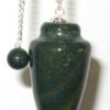 Bloodstone pendulum