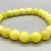 4mm Butter Jade stretch bracelet