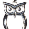 7/8″ Owl sterling pendant