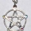 1″ Wiccan Elemental Pentagram