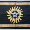 13″x19″ Pentagram altar cloth