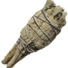 California White Sage smudge stick 4″