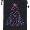 5″x 7″ Goddess Black velveteen bag